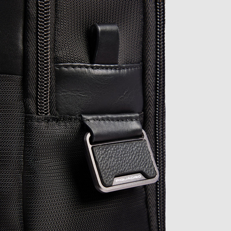 Water-Resistant 15.6" Laptop Bag with Fast Check - Black - photo 4