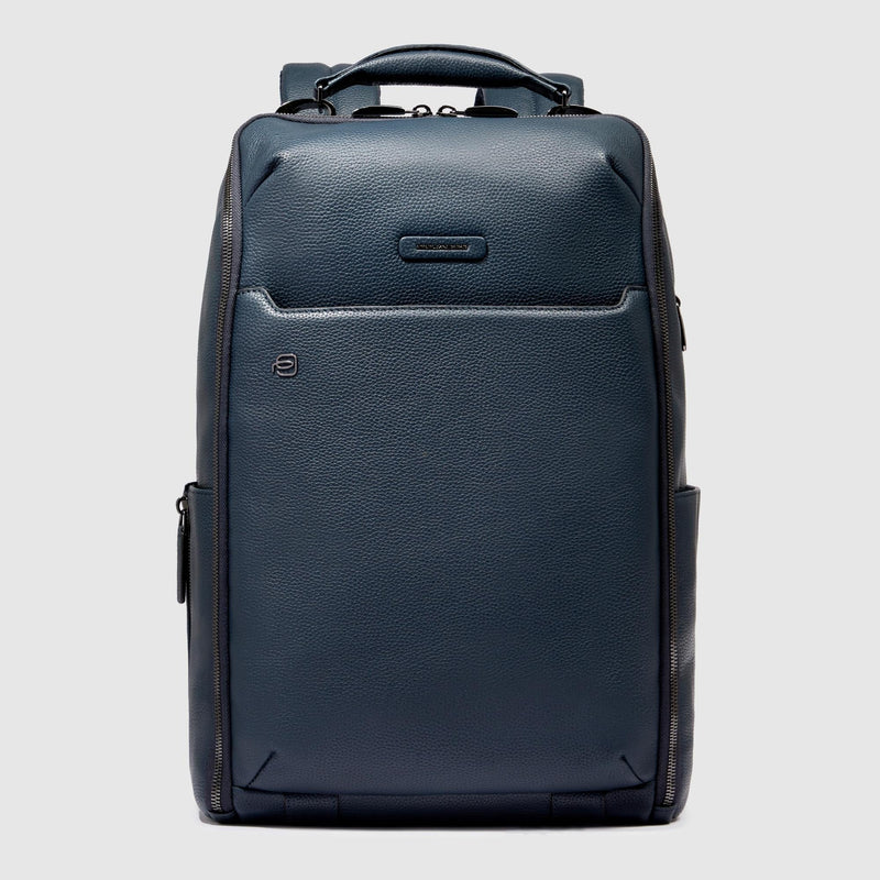 Piquadro customizable travel backpack for 14 inch laptop 