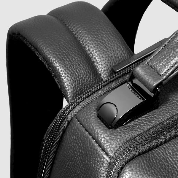 Leather Travel Backpack for 15.6" Laptop - 6