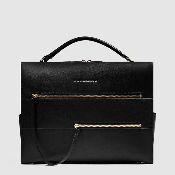 Maletín de mujer para portátil 14" - Negro