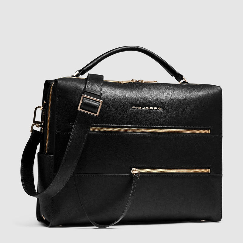 Maletín de mujer para portátil 14" - Negro - foto 2