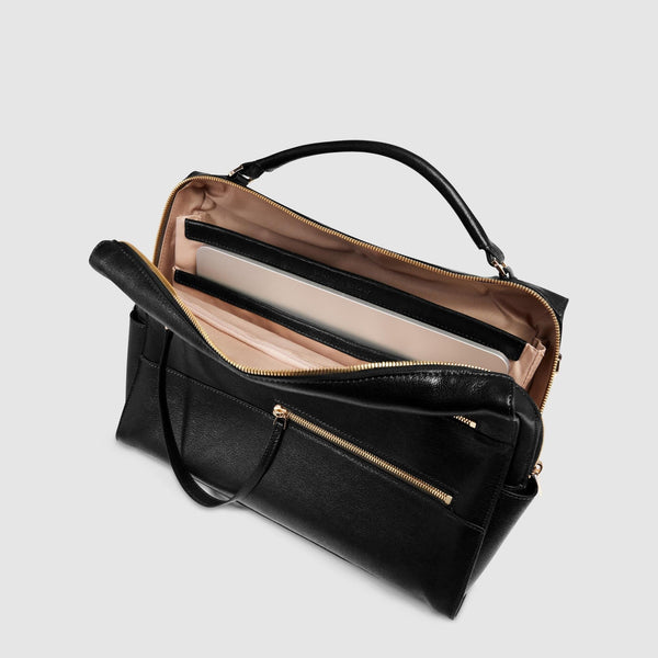 Maletín de mujer para portátil 14" - Negro - foto 4