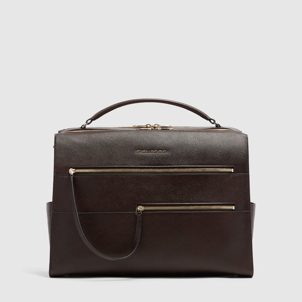 Women's Leather Laptop Bag 15.6" Patricia - 1