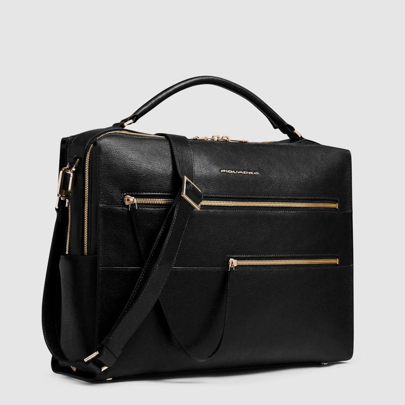 Sac à ordinateur femme 15,6" - Noir - photo 2