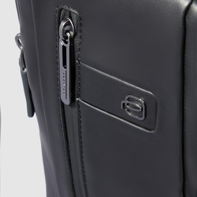 Leather Sling Bag for iPad® 11" - Converts to Backpack - Black - photo 6
