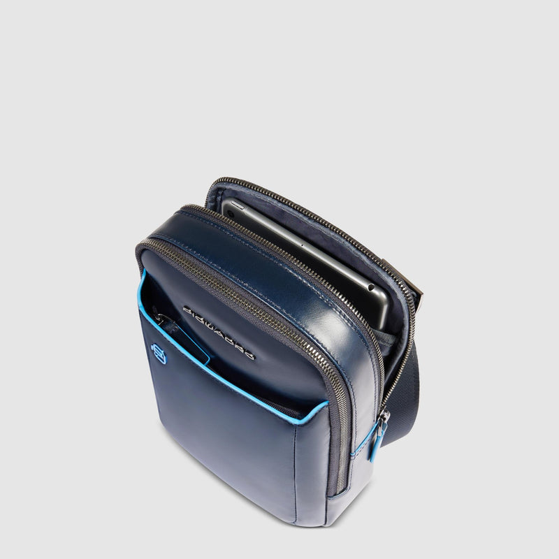 Bolso bandolera hombre para iPad® - Azul noche - foto 4