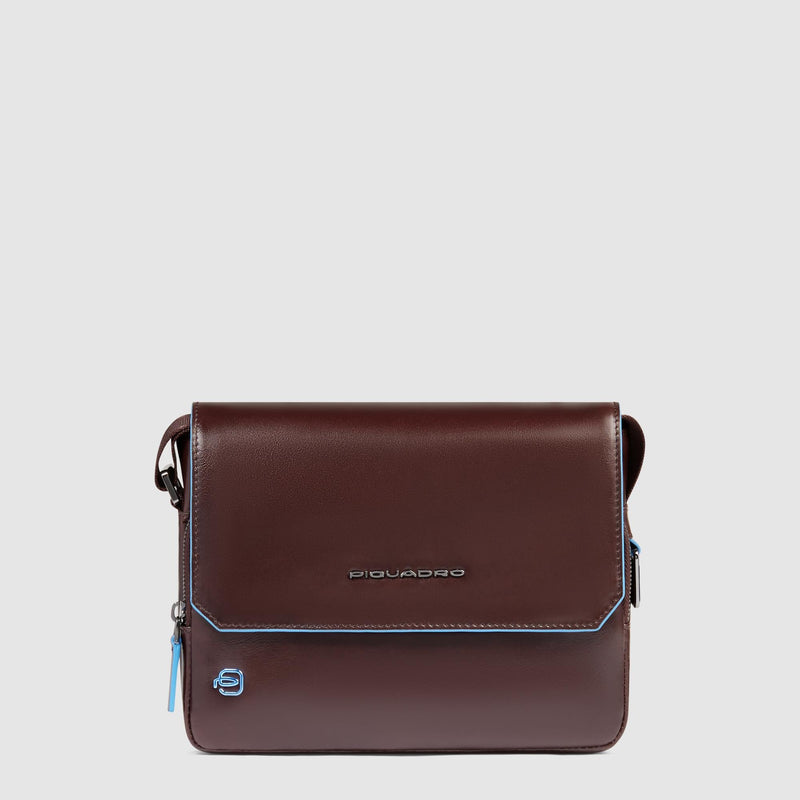Men's Leather Crossbody Bag with RFID Protection