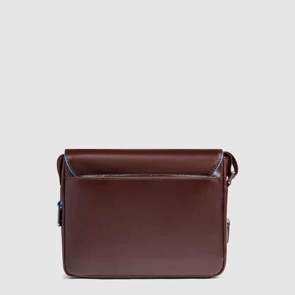 Men's Leather Crossbody Bag with RFID Protection - 3