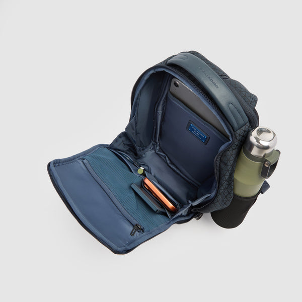 Expandable Sling Bag with RFID Protection - Blue - photo 5