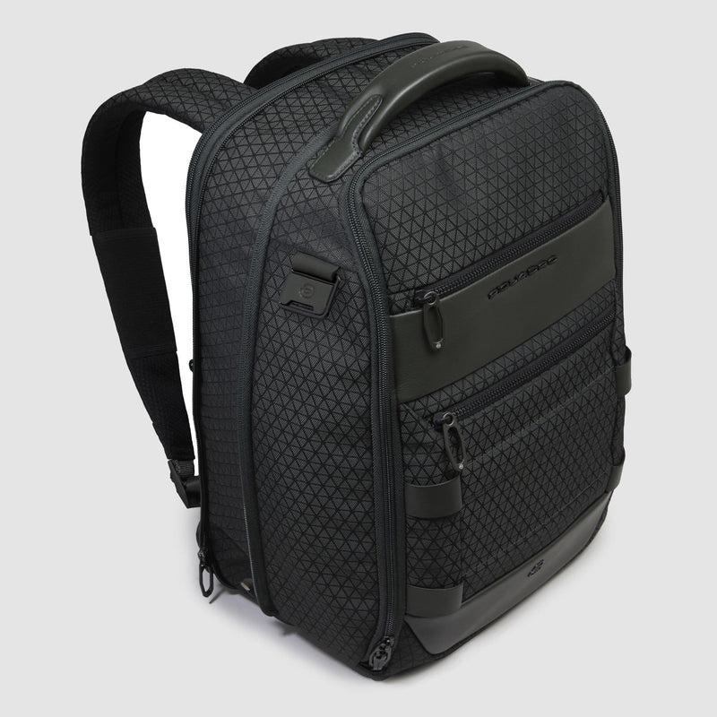 Sac à dos de voyage modulaire en tissu recyclé