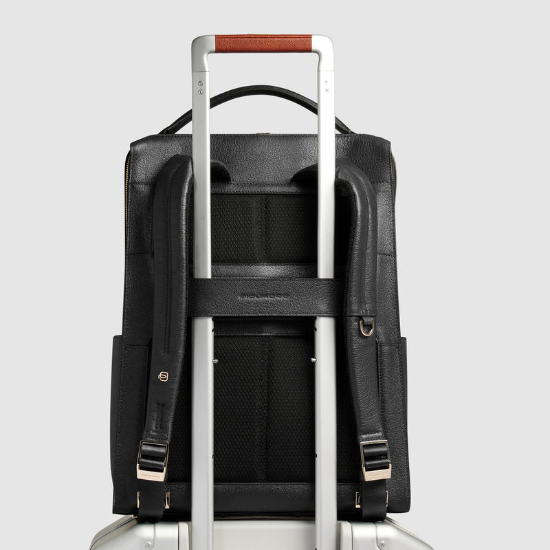 Women's Laptop Backpack 15.6" with Anti-Theft Cable - Black - photo 3