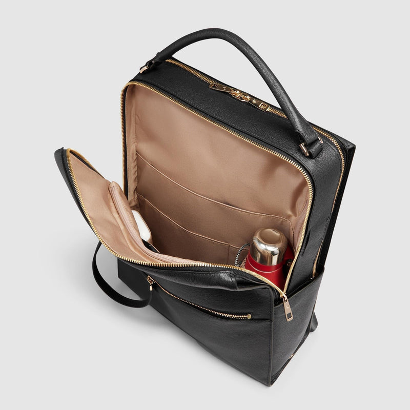 Women's Laptop Backpack 15.6" with Anti-Theft Cable - Black - photo 4