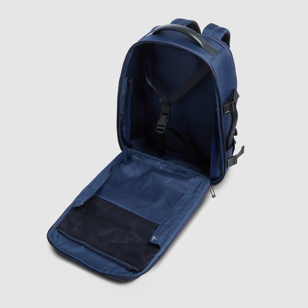 Plecak podróżny na laptopa 15,6" z ochroną RFID - Niebieski - zdjęcie 3