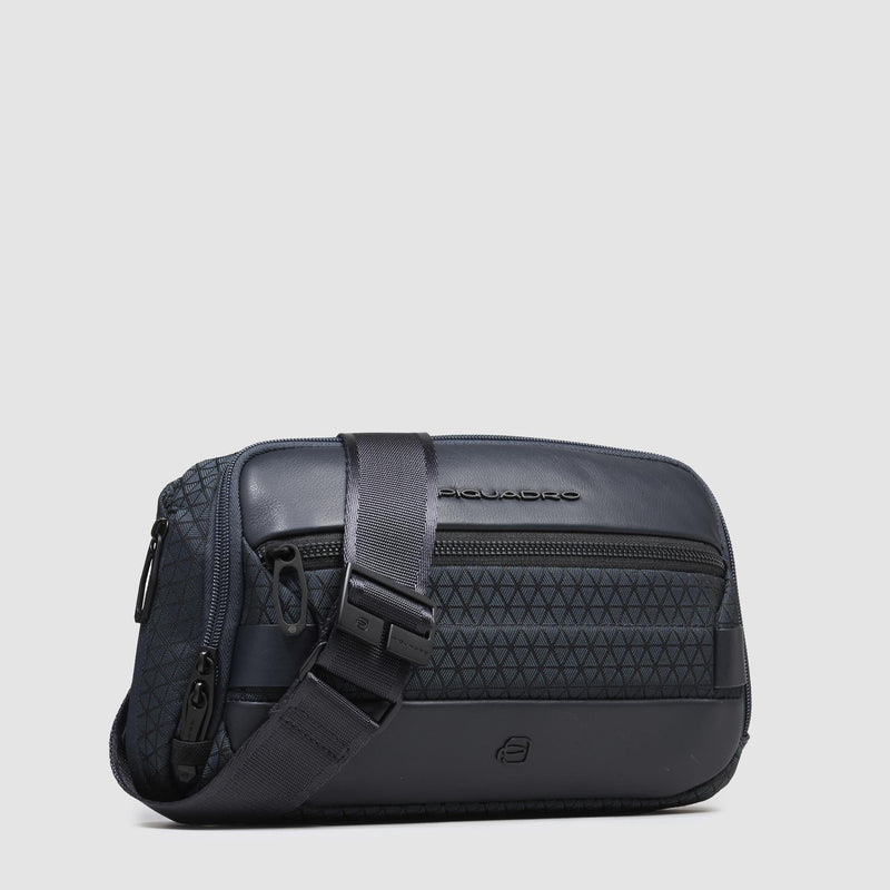 Anti-Theft Expandable Bum Bag with RFID Protection - Blue - photo 3