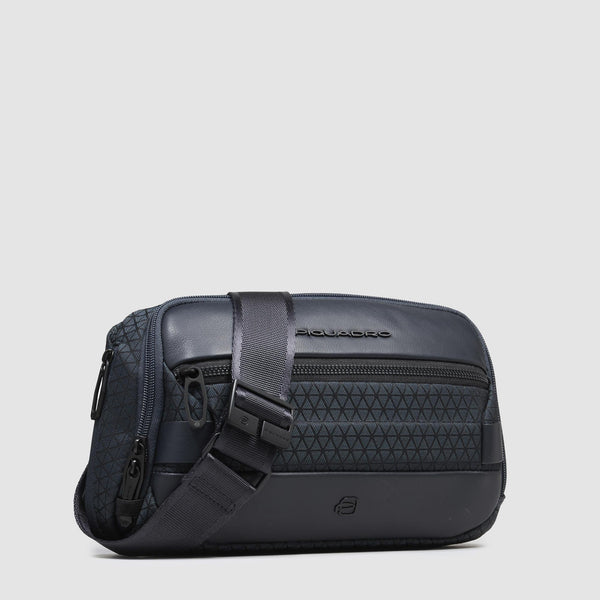 Anti-Theft Expandable Bum Bag with RFID Protection - Blue - photo 3