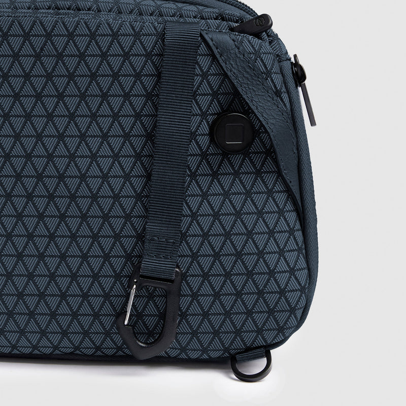 Anti-Theft Expandable Bum Bag with RFID Protection - Blue - photo 10
