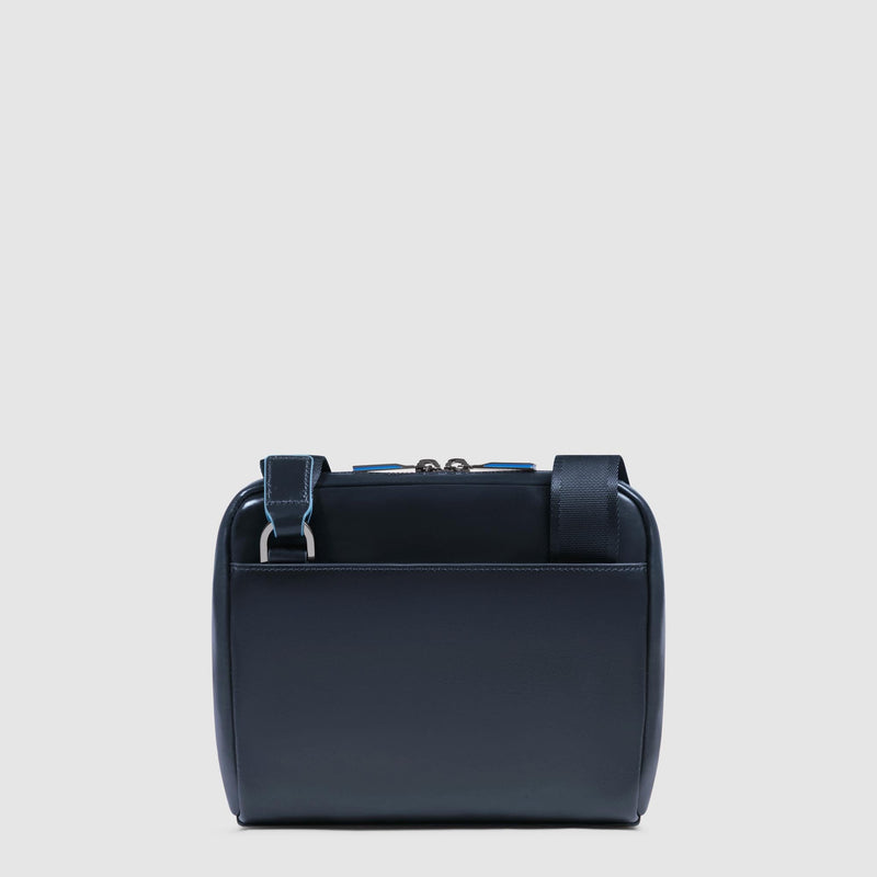 Leather Crossbody Bag with RFID Protection