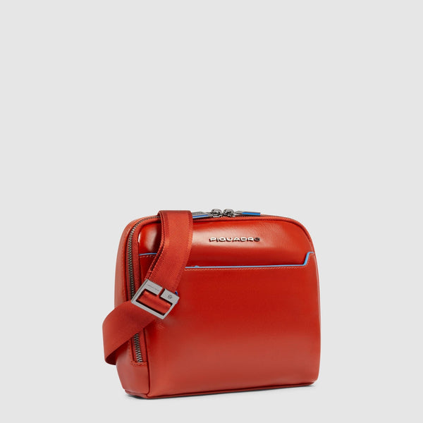 Leather Crossbody Bag with RFID Protection - 2