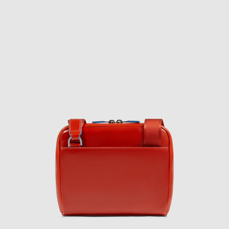 Leather Crossbody Bag with RFID Protection