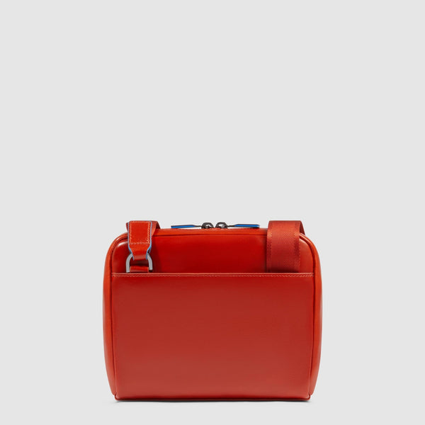 Leather Crossbody Bag with RFID Protection - 3