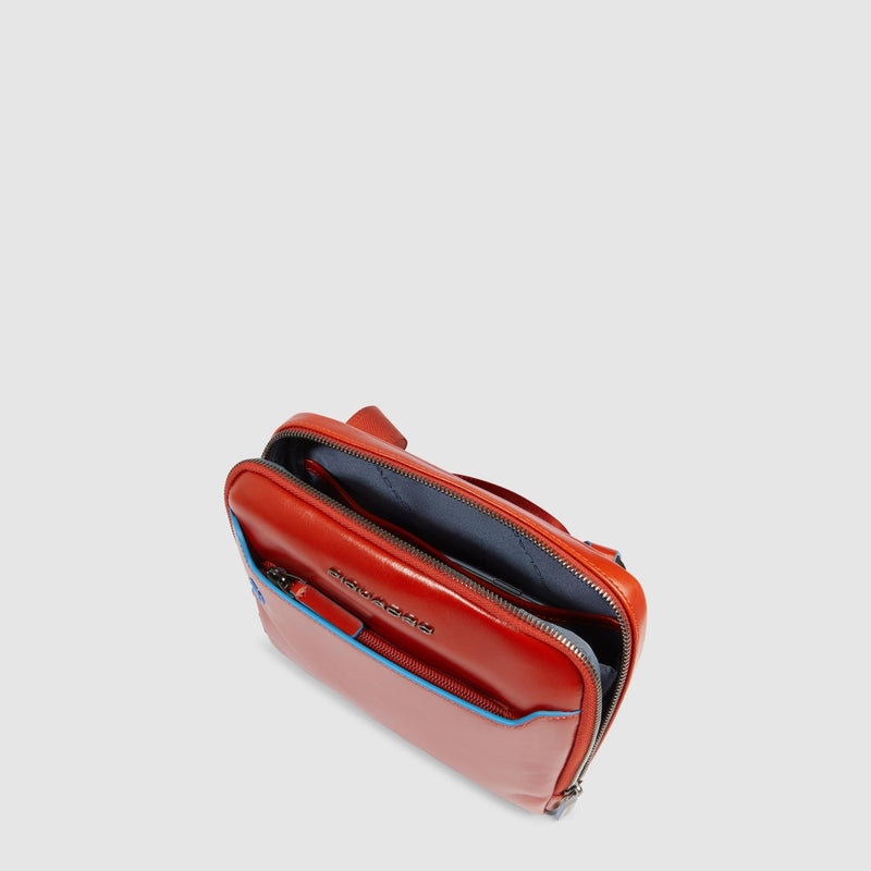 Leather Crossbody Bag with RFID Protection