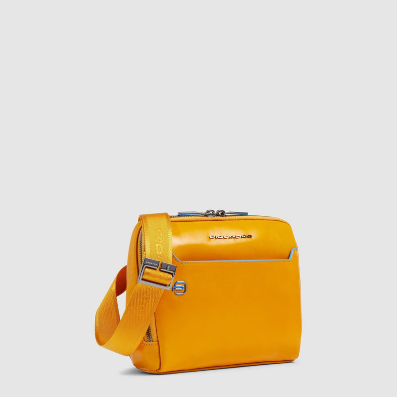 Leather Crossbody Bag with RFID Protection