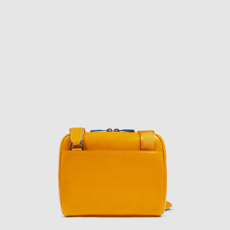 Leather Crossbody Bag with RFID Protection