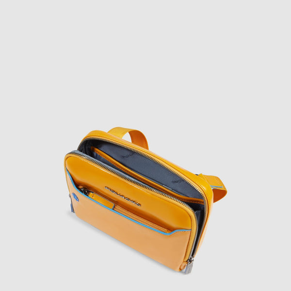 Leather Crossbody Bag with RFID Protection - 4