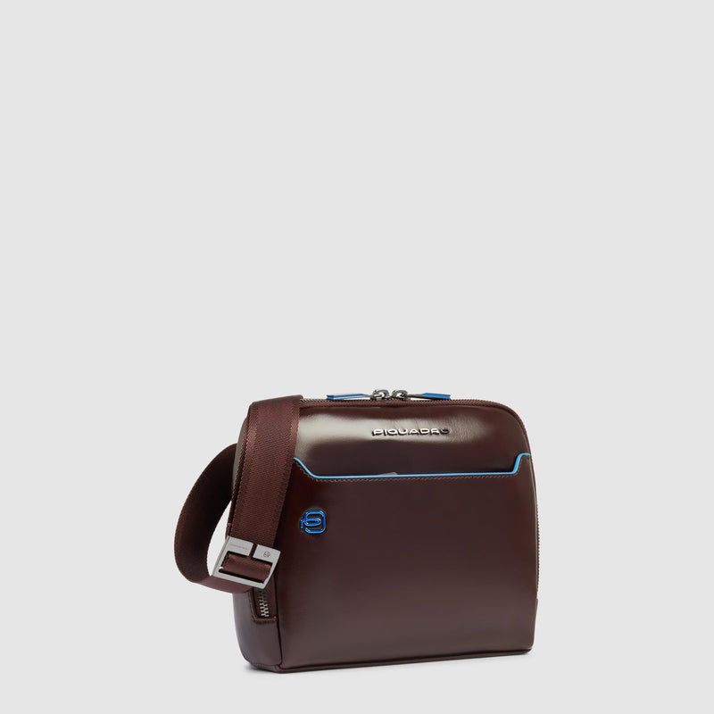 Leather Crossbody Bag with RFID Protection