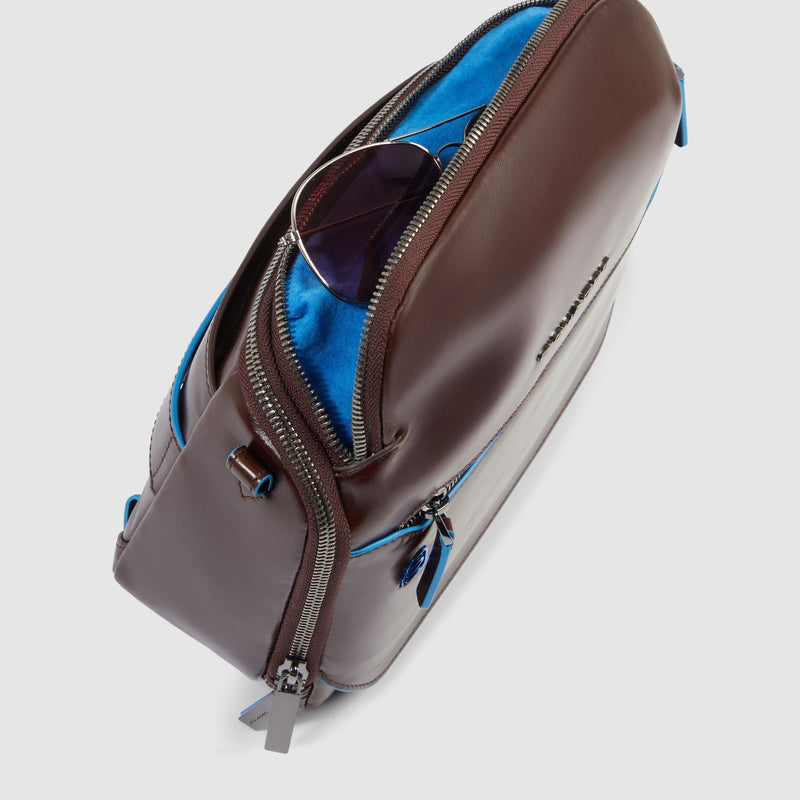 Leather Crossbody Bag for iPad® mini with RFID Protection