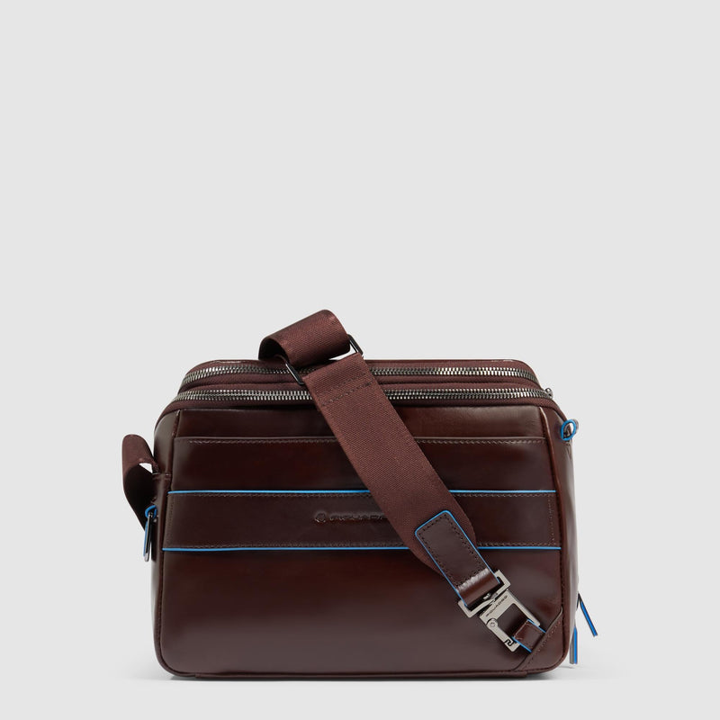 Leather Crossbody Bag for iPad® mini with RFID Protection