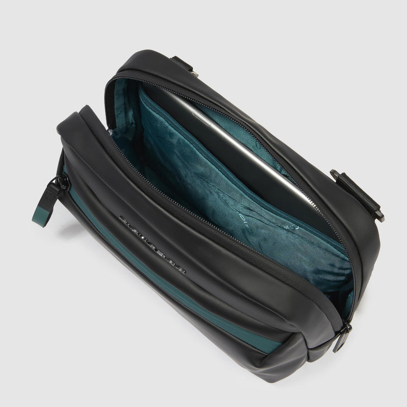 Water-Resistant Crossbody Bag for iPad® mini - Black - photo 4