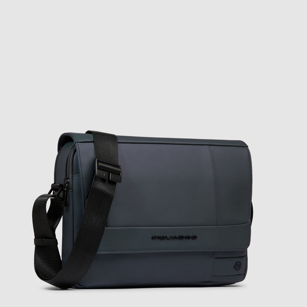 Water-Resistant Messenger Bag for 11-inch iPad® - Blue - photo 2