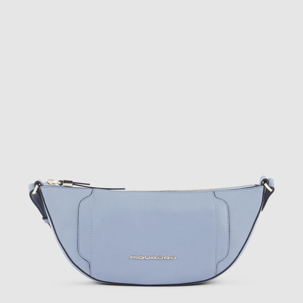 Women's Leather Belt Bag with Bluetooth® Tracker Pocket - 1