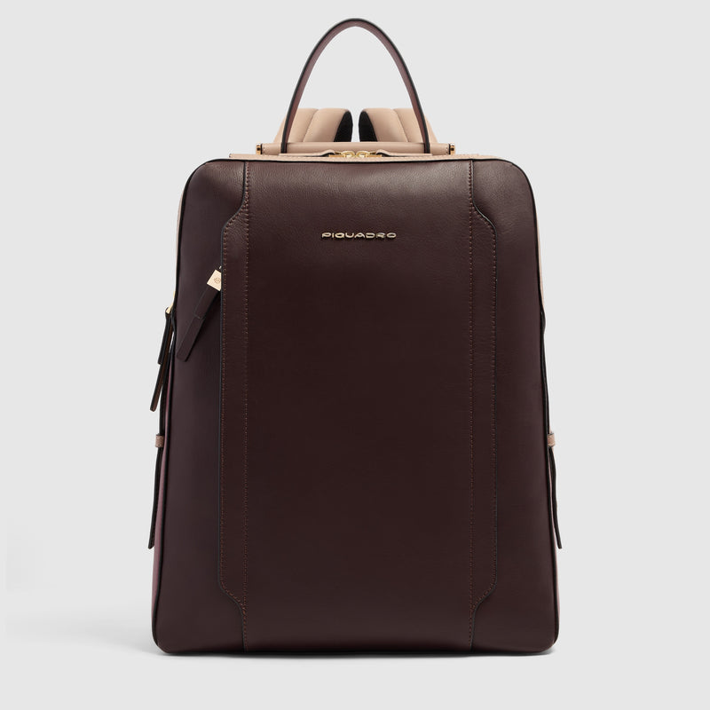 Zaino donna porta pc 15,6"  - bordeaux/rosa