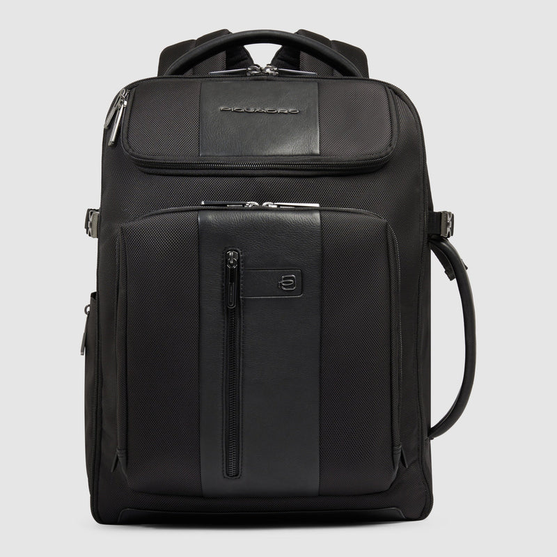 Zaino da viaggio espandible porta pc 15,6"  - nero