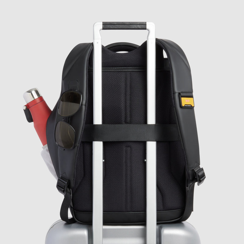Expandable 14-inch Laptop Travel Backpack - Black - photo 3