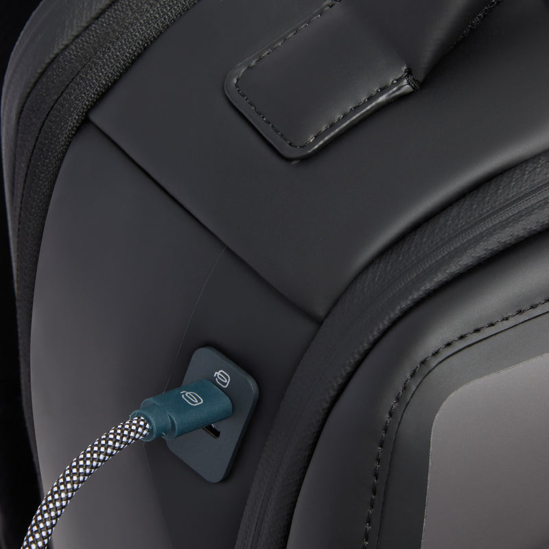 Expandable 14-inch Laptop Travel Backpack - Black - photo 6