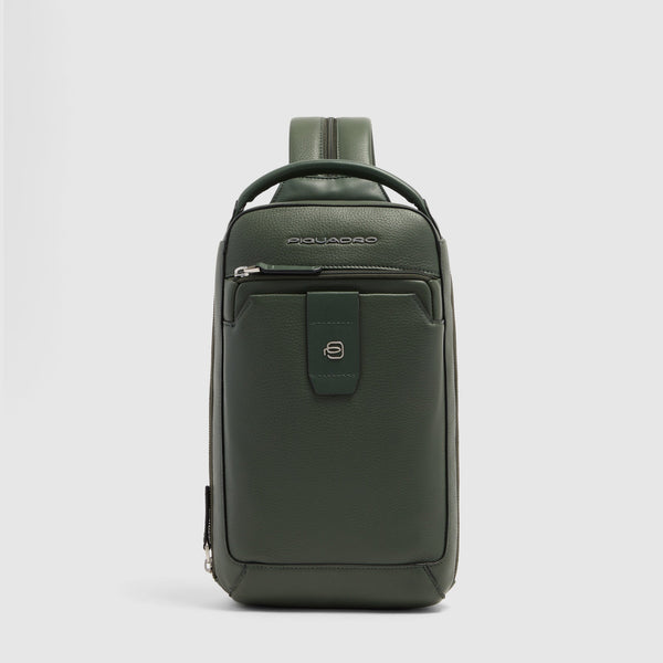 Leather Sling Bag with RFID Protection for iPad® mini - 1