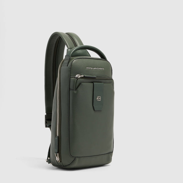 Leather Sling Bag with RFID Protection for iPad® mini - 2