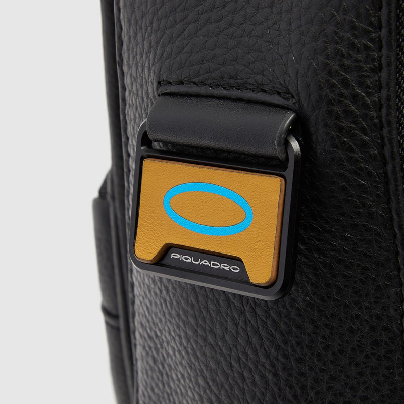 Leather Travel Backpack for 14-inch Laptop - Black - photo 7