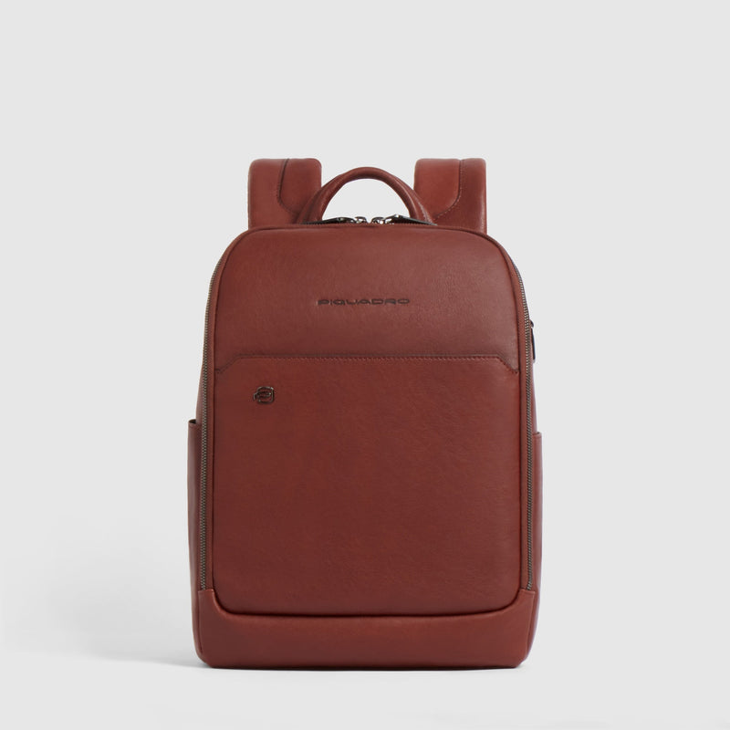 Zaino da viaggio porta pc 13" personalizzabile - cuoio tabacco