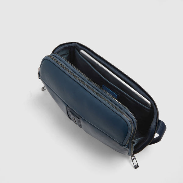 Men's RFID Leather Crossbody Bag for iPad® mini - 5