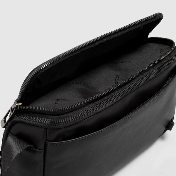 Tracolla uomo porta iPad®mini - Nero - foto 8