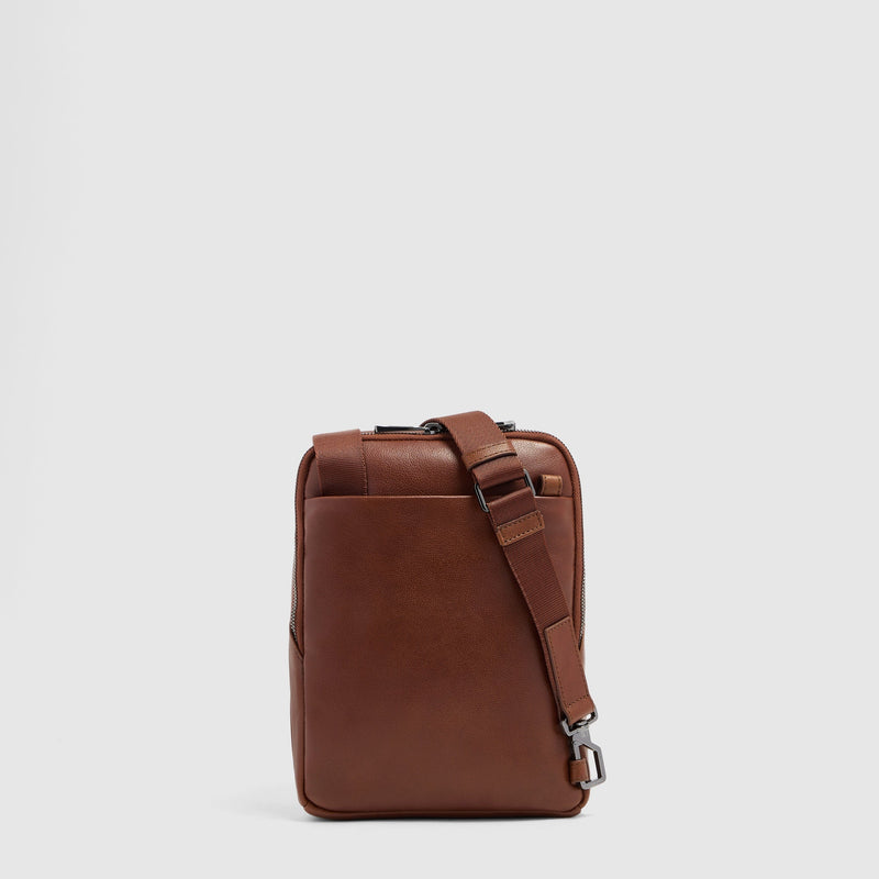 Bolso bandolera hombre - Cuero - foto 4