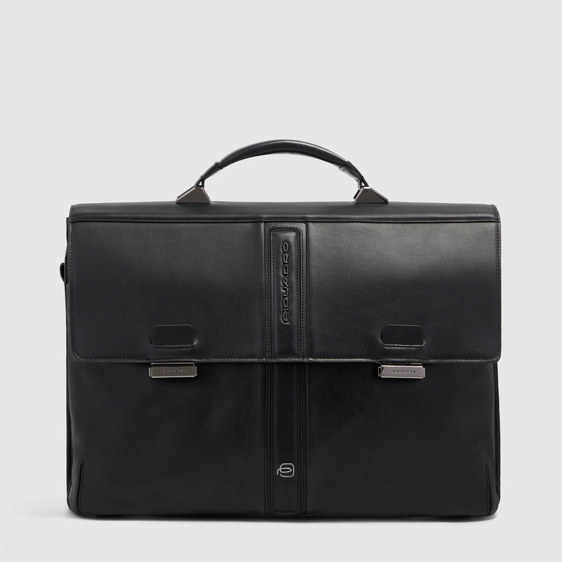 Cartella da lavoro porta pc 15,6" personalizzabile - nero
