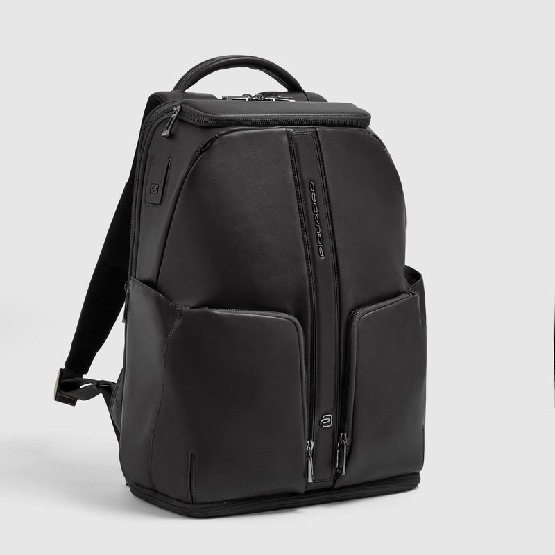 Mochila de viaje con bolsillo de carga inalámbrica - Negro - foto 2