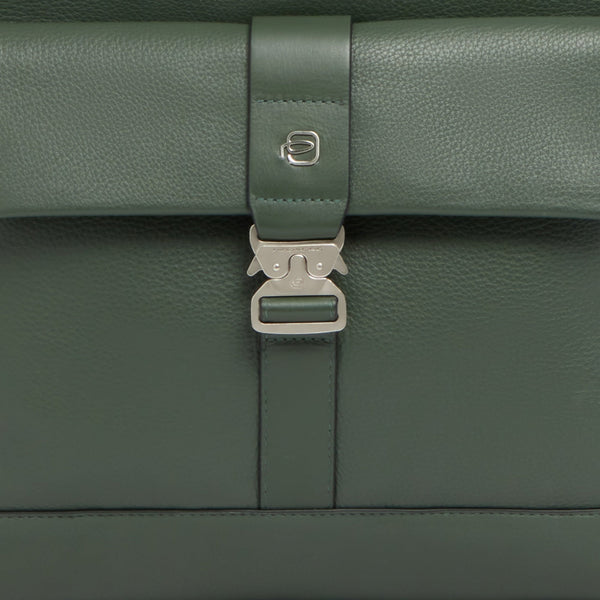 Leather Tote Bag for 14" Laptop and iPad® - Green - photo 5
