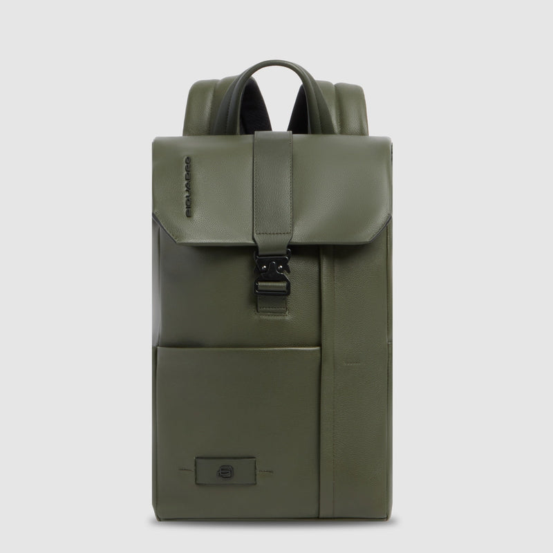 Zaino uomo porta pc 14"  - verde oliva