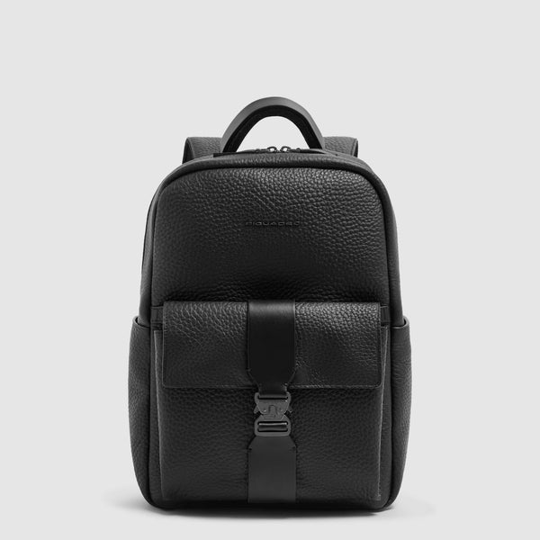 Laptop-Rucksack 14" mit zwei Fächern - Schwarz